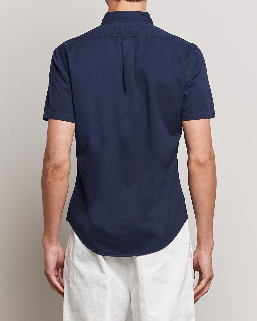Uomini | Camicie | Polo Ralph Lauren | Twill Short Sleeve Shirt Newport Navy