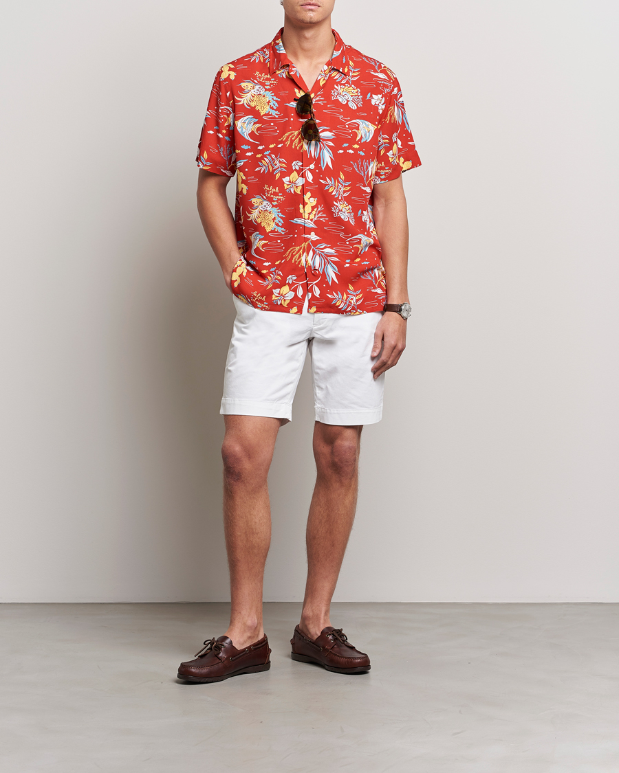 Uomini | Camicie | Polo Ralph Lauren | Printed Flower Short Sleeve Shirt Sun Sand Surf