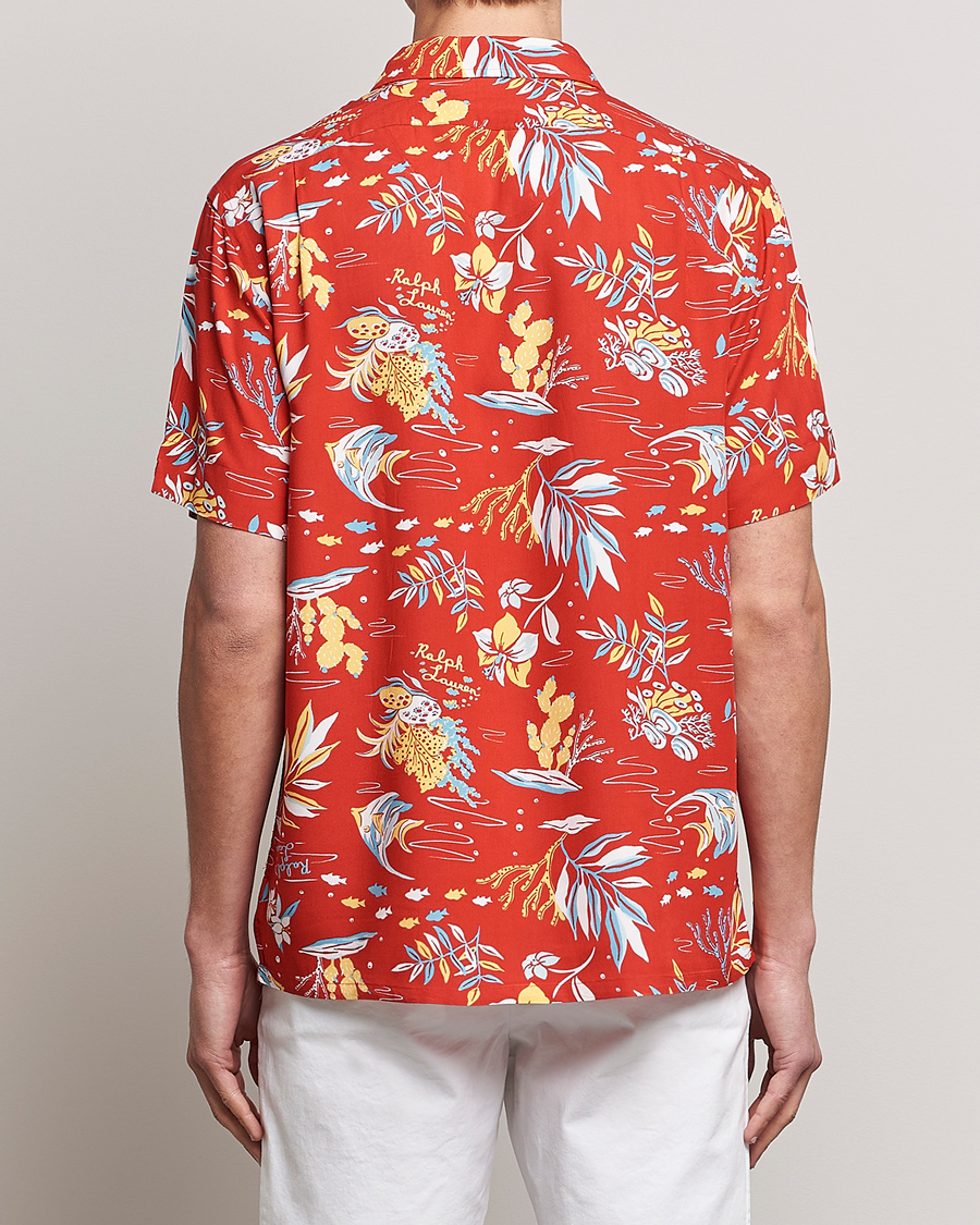 Uomini | Camicie | Polo Ralph Lauren | Printed Flower Short Sleeve Shirt Sun Sand Surf