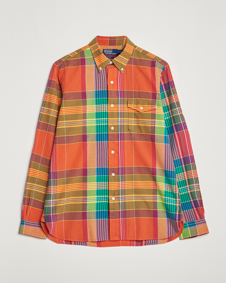 Uomini | Camicie | Polo Ralph Lauren | Classic Fit Checked Madras Shirt Multi