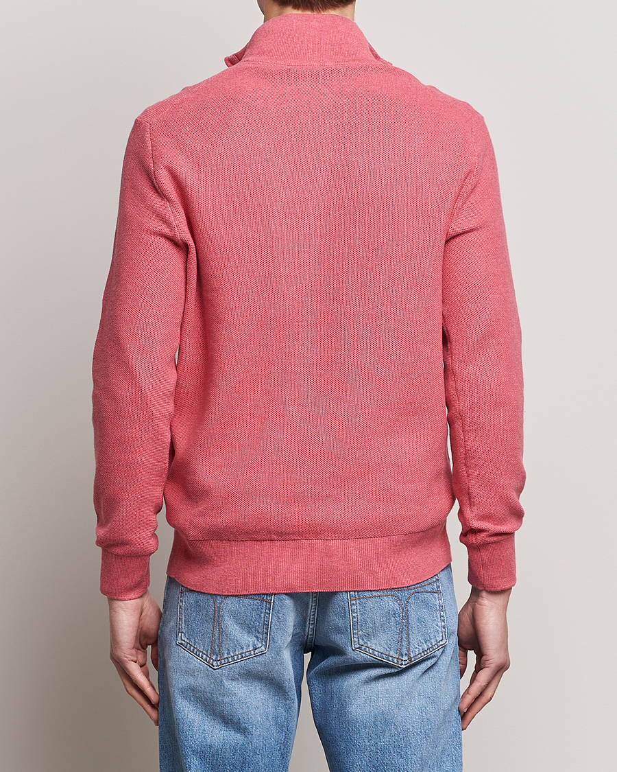 Uomini | Maglieria | Polo Ralph Lauren | Textured Half-Zip Red Sky Heather