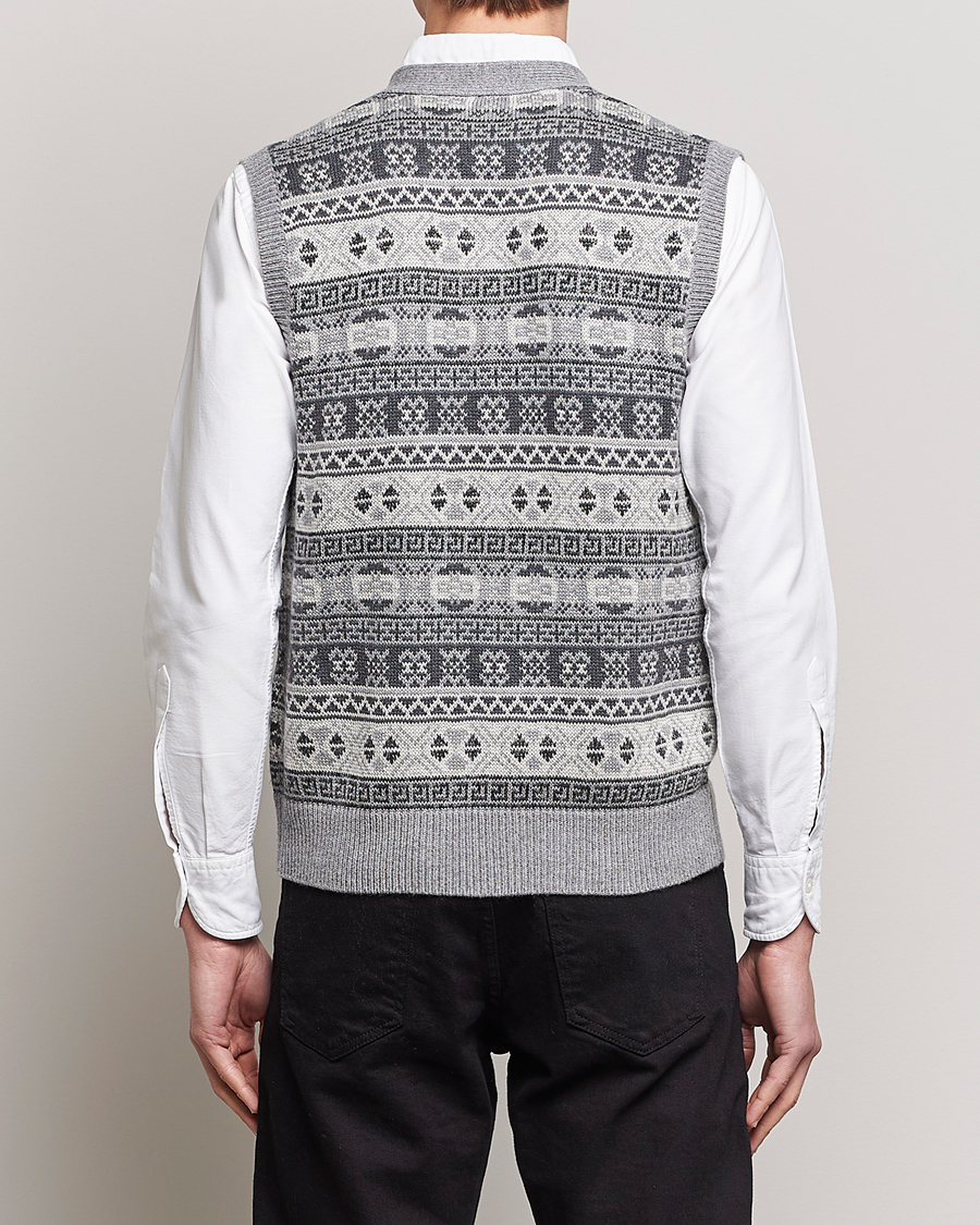 Uomini | Maglieria | Polo Ralph Lauren | Knitted Fairisle Vest Grey