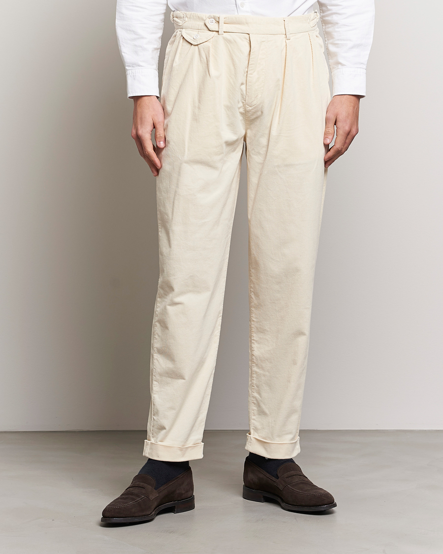 Uomini | Pantaloni | Polo Ralph Lauren | Corduroy Tennis Trousers Guide Cream