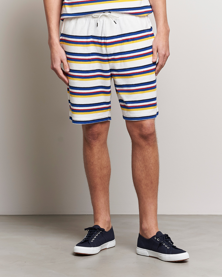 Uomini | Pantaloncini | Polo Ralph Lauren | Cotton Terry Striped Sweatshorts Multi