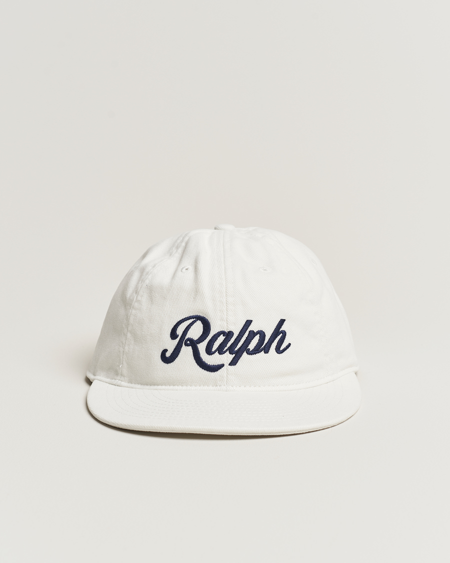 Uomini | Polo Ralph Lauren Ralph Cotton Twill Retro Cap Deckwash White | Polo Ralph Lauren | Ralph Cotton Twill Retro Cap Deckwash White