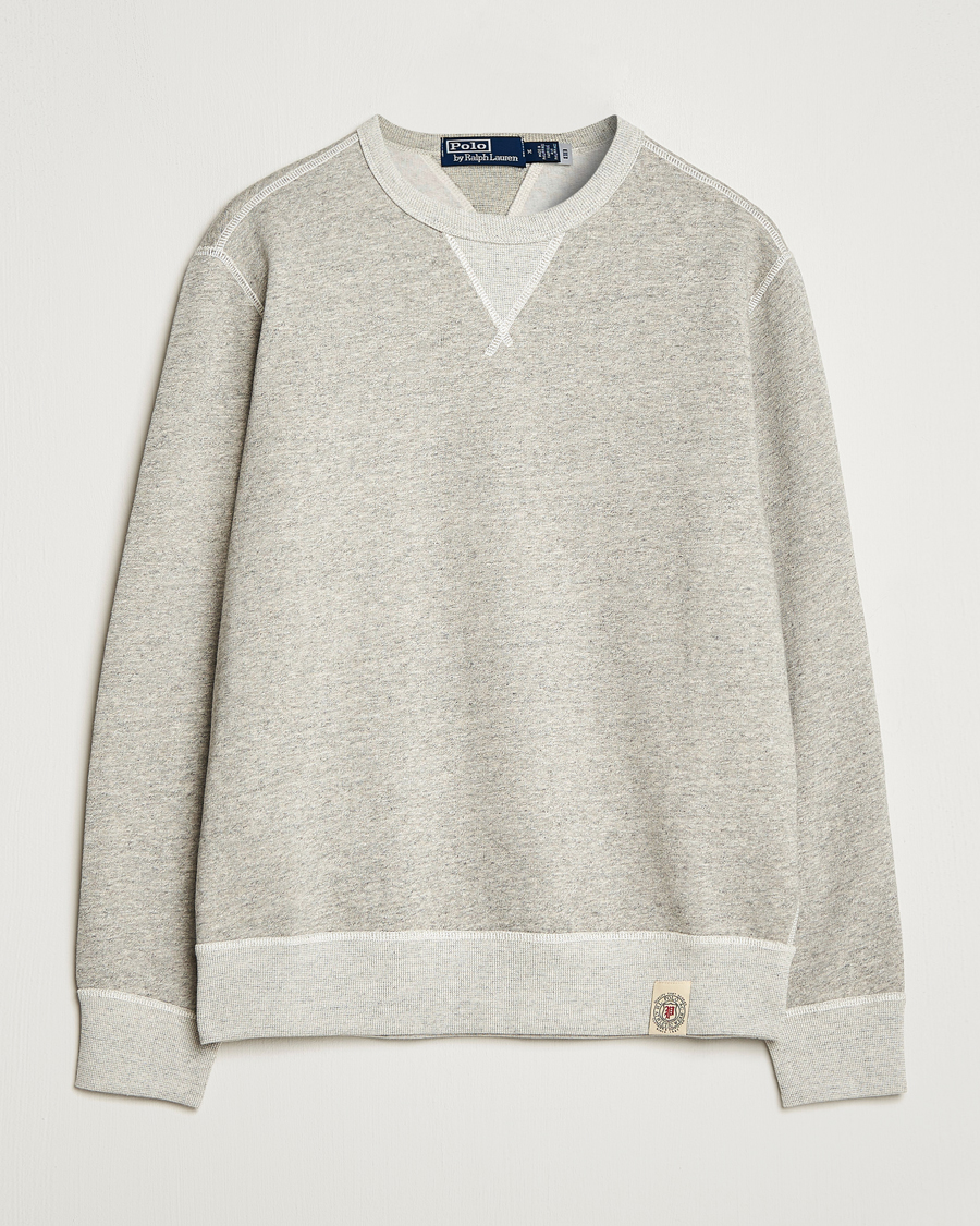 Uomini | Maglieria | Polo Ralph Lauren | Vintage Fleece Crew Neck Sweatshirt Loft Heather
