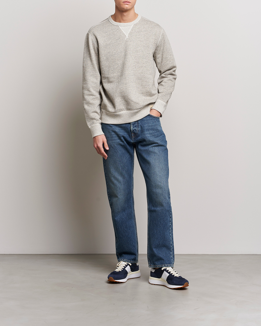 Uomini | Maglieria | Polo Ralph Lauren | Vintage Fleece Crew Neck Sweatshirt Loft Heather