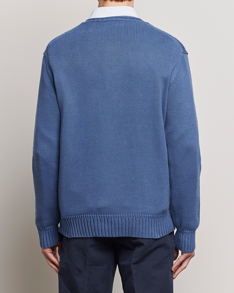 Uomini | Maglieria | Polo Ralph Lauren | Cotton Knitted Bear Sweater Blue Haven