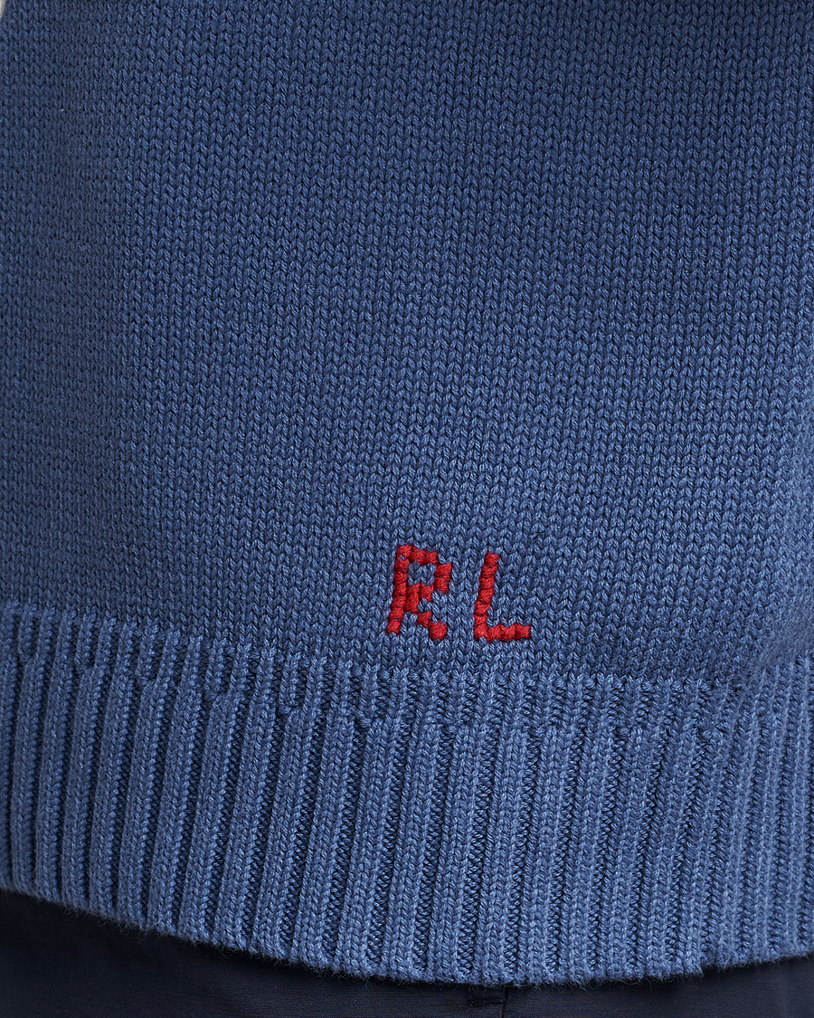 Uomini | Maglieria | Polo Ralph Lauren | Cotton Knitted Bear Sweater Blue Haven