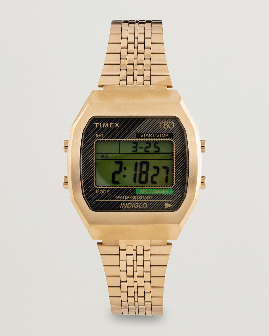 Uomini | Timex T80 Stainless Steel 36mm Gold | Timex | T80 Stainless Steel 36mm Gold