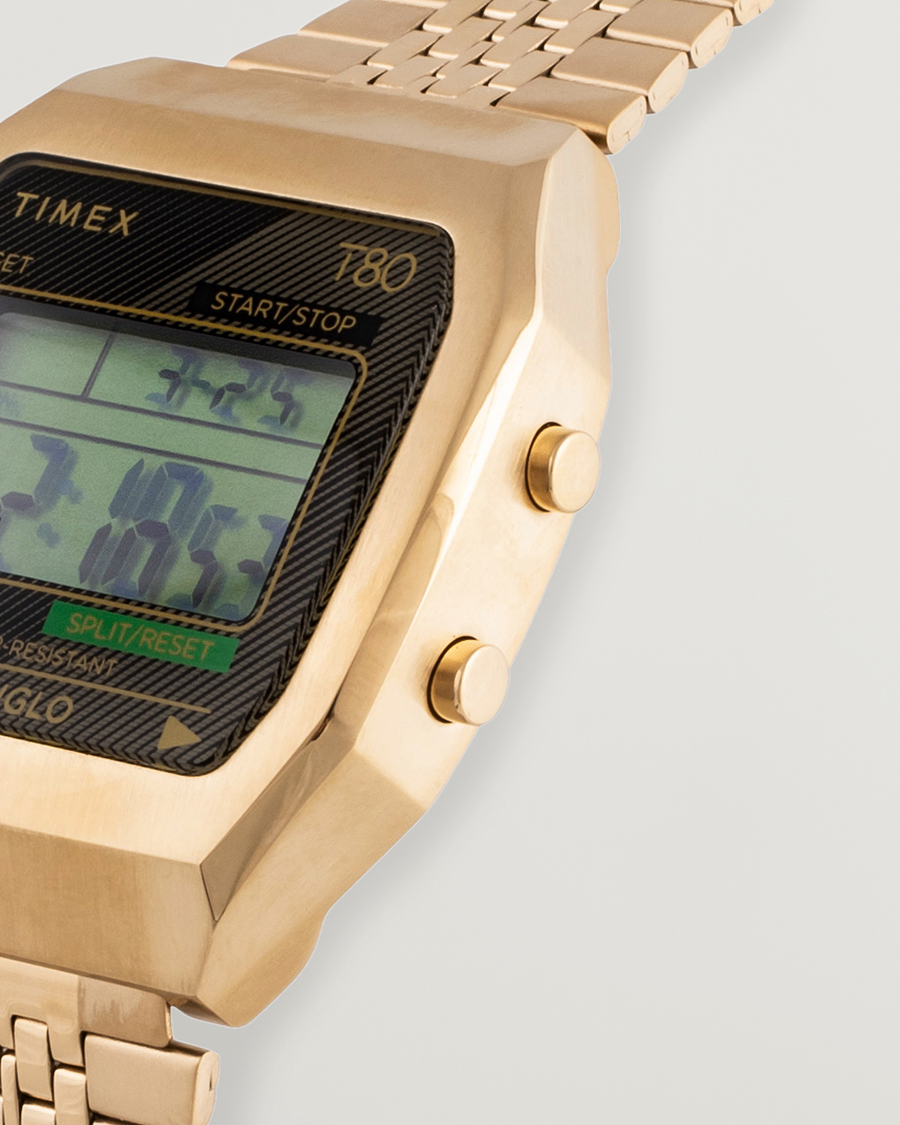 Uomini | Timex T80 Stainless Steel 36mm Gold | Timex | T80 Stainless Steel 36mm Gold