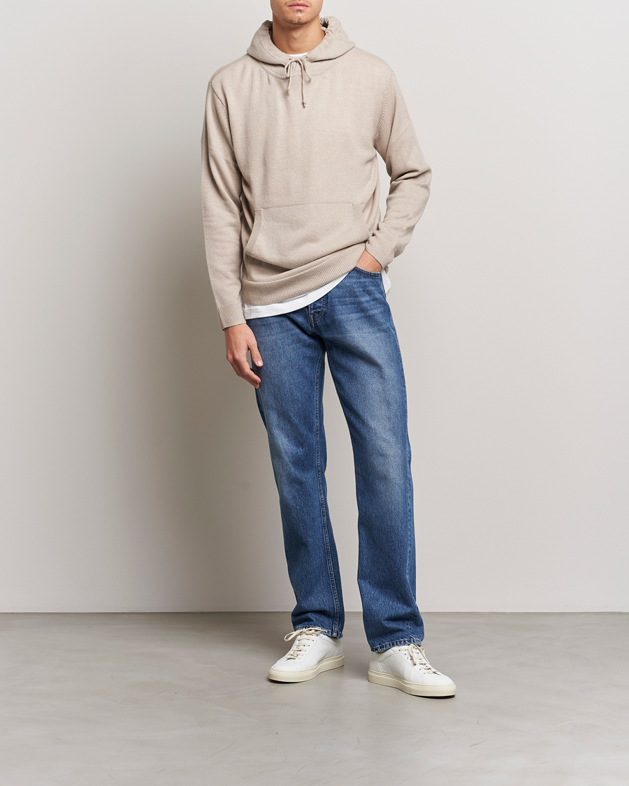 Uomini | Maglieria | People's Republic of Cashmere | Cashmere Hoodie Trench