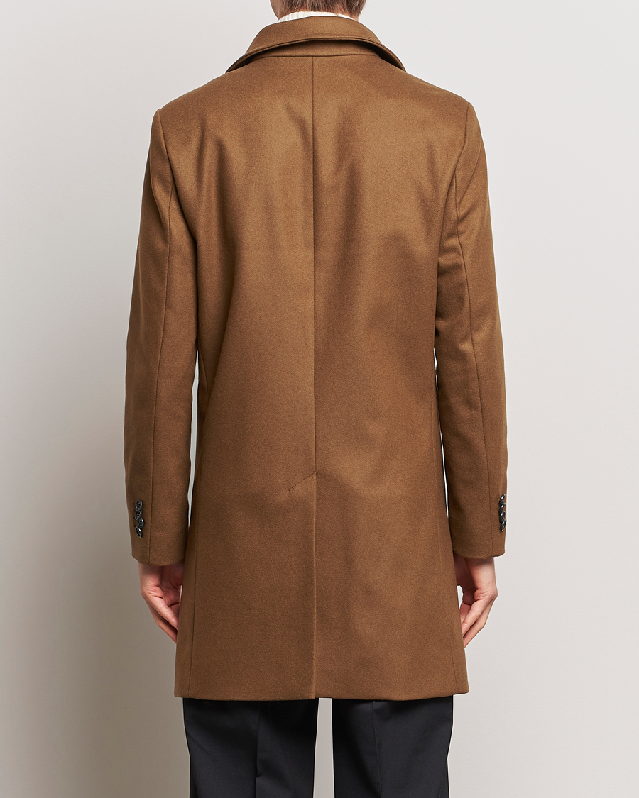 Uomini | Giacche | Tiger of Sweden | Aleric Wool Coat Brown