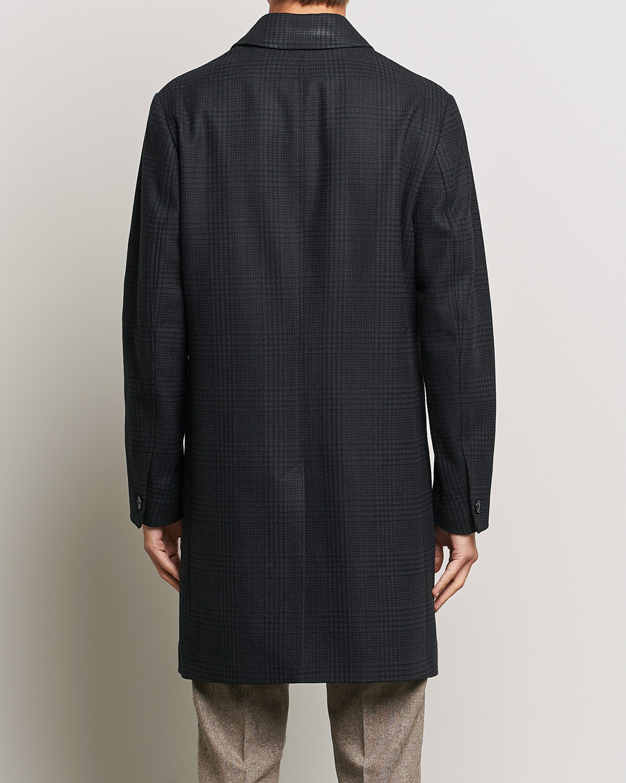 Uomini | Giacche | Tiger of Sweden | Eliias Checked Coat Black