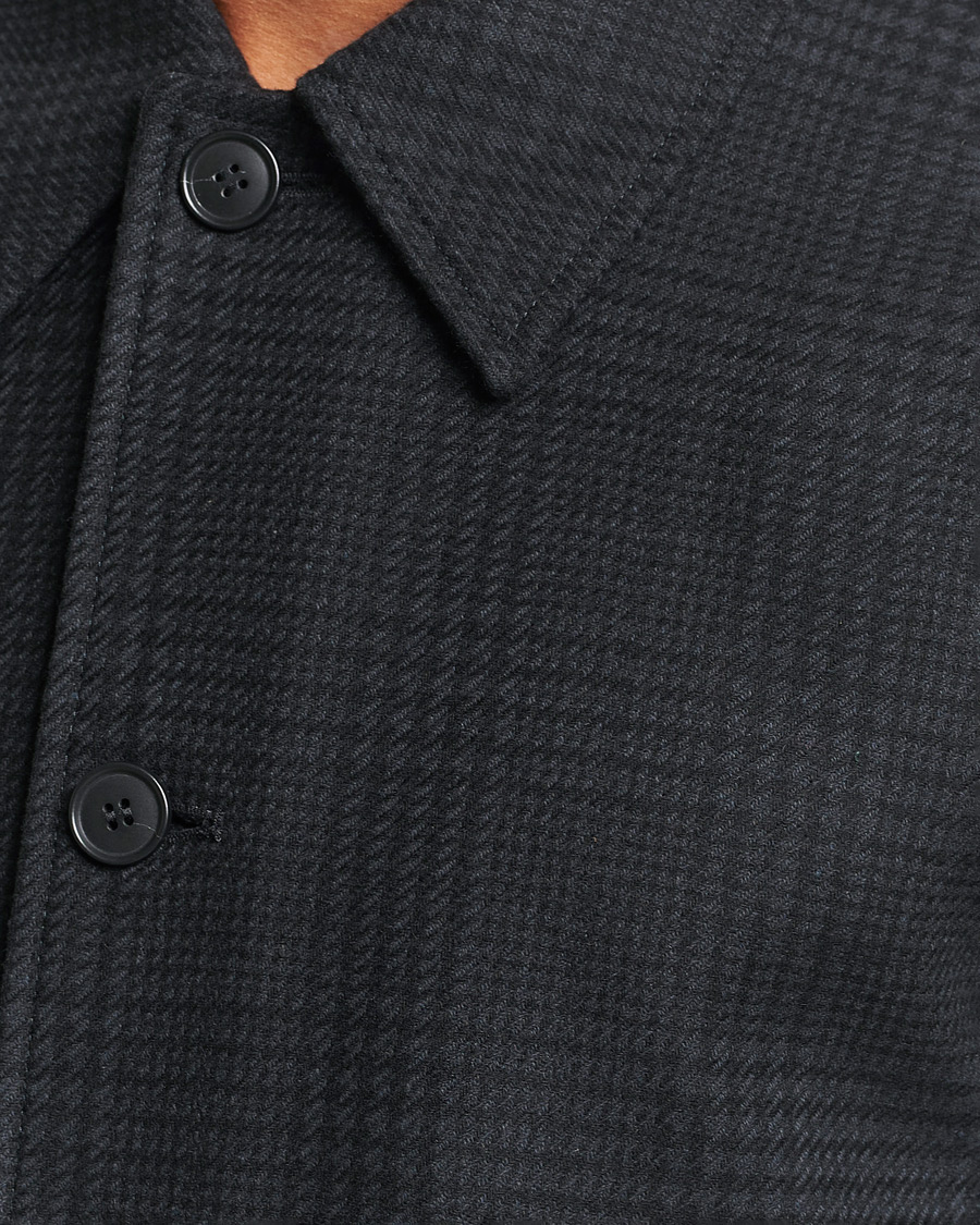 Uomini | Giacche | Tiger of Sweden | Eliias Checked Coat Black