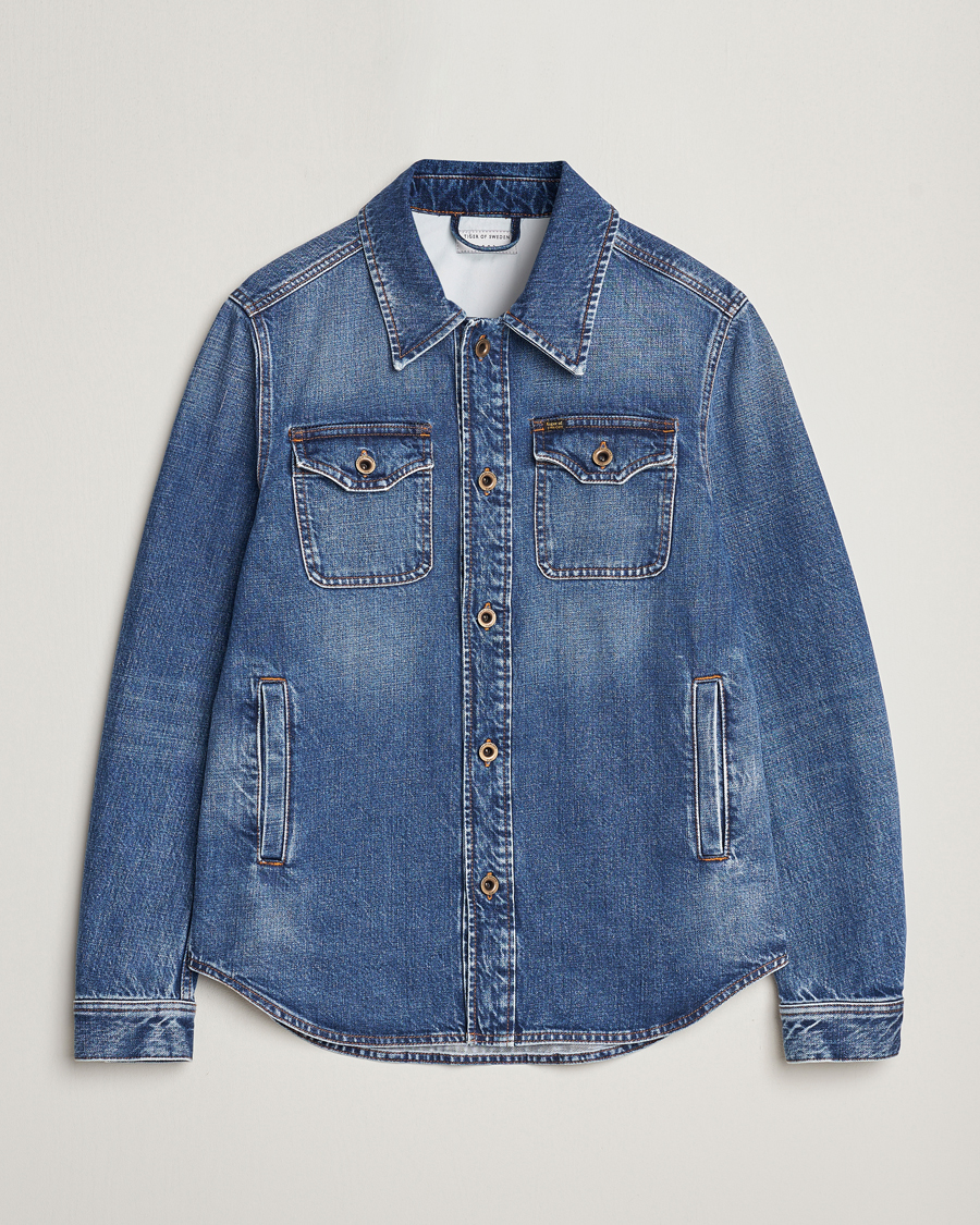 Uomini | Giacche | Tiger of Sweden | Get Jeans Jacket Light Blue