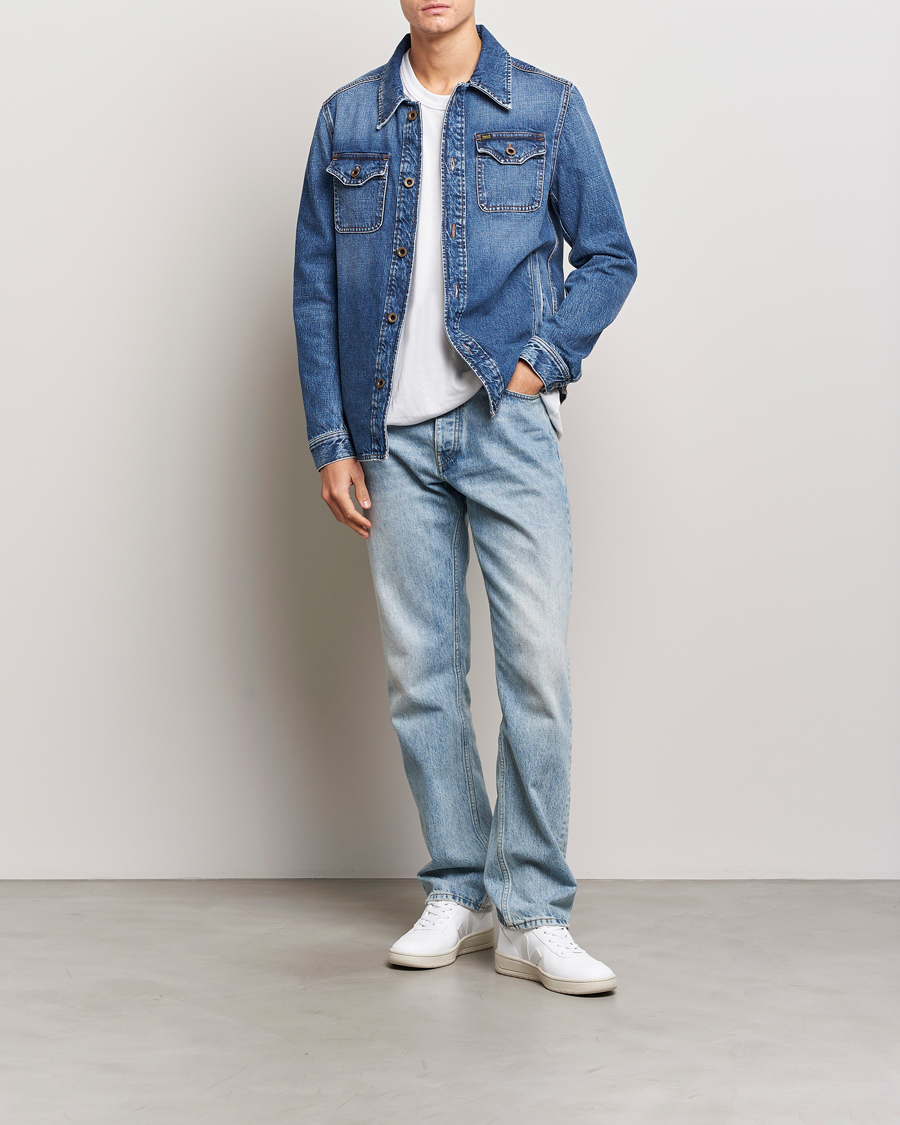 Uomini | Giacche | Tiger of Sweden | Get Jeans Jacket Light Blue