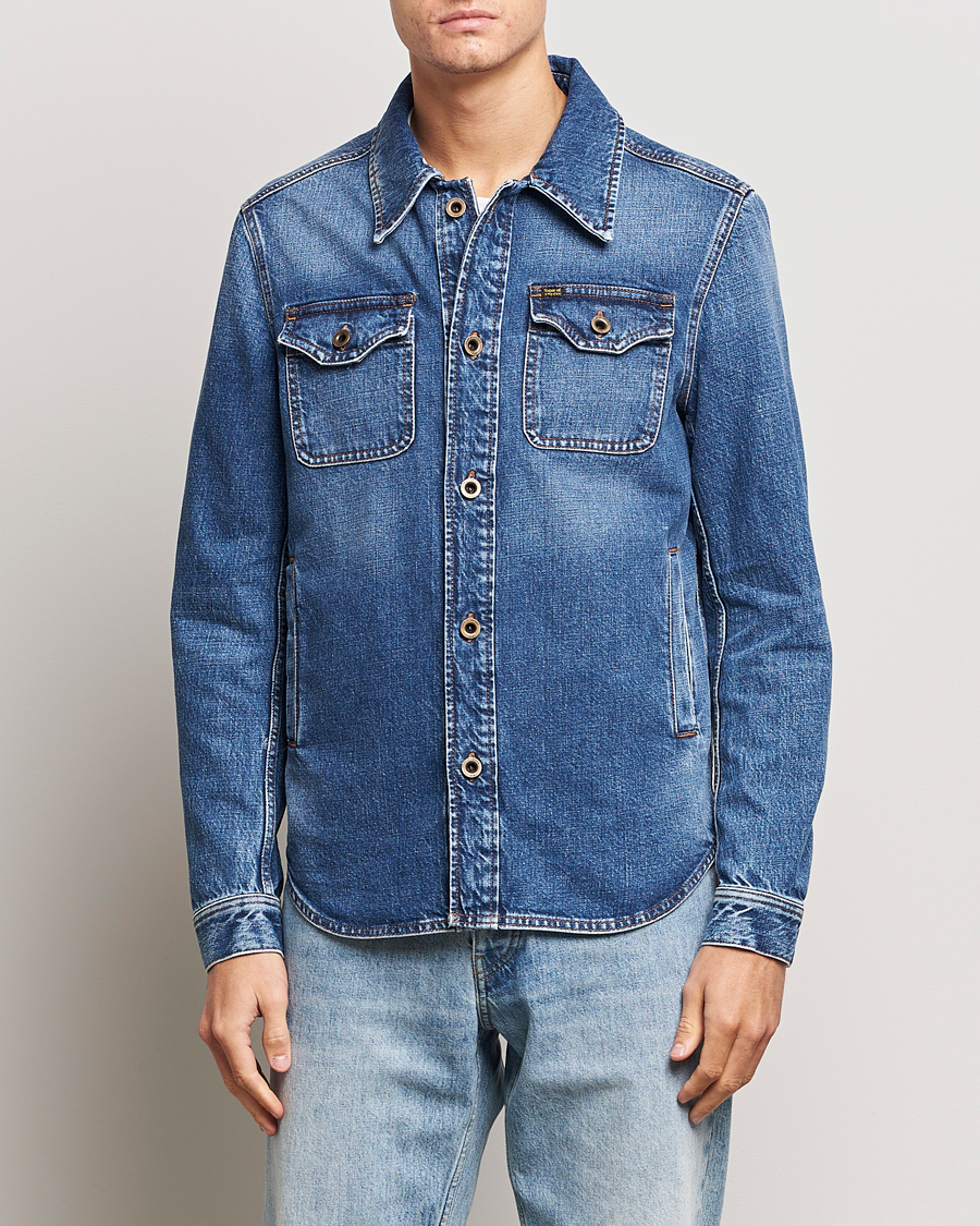 Uomini | Giacche | Tiger of Sweden | Get Jeans Jacket Light Blue