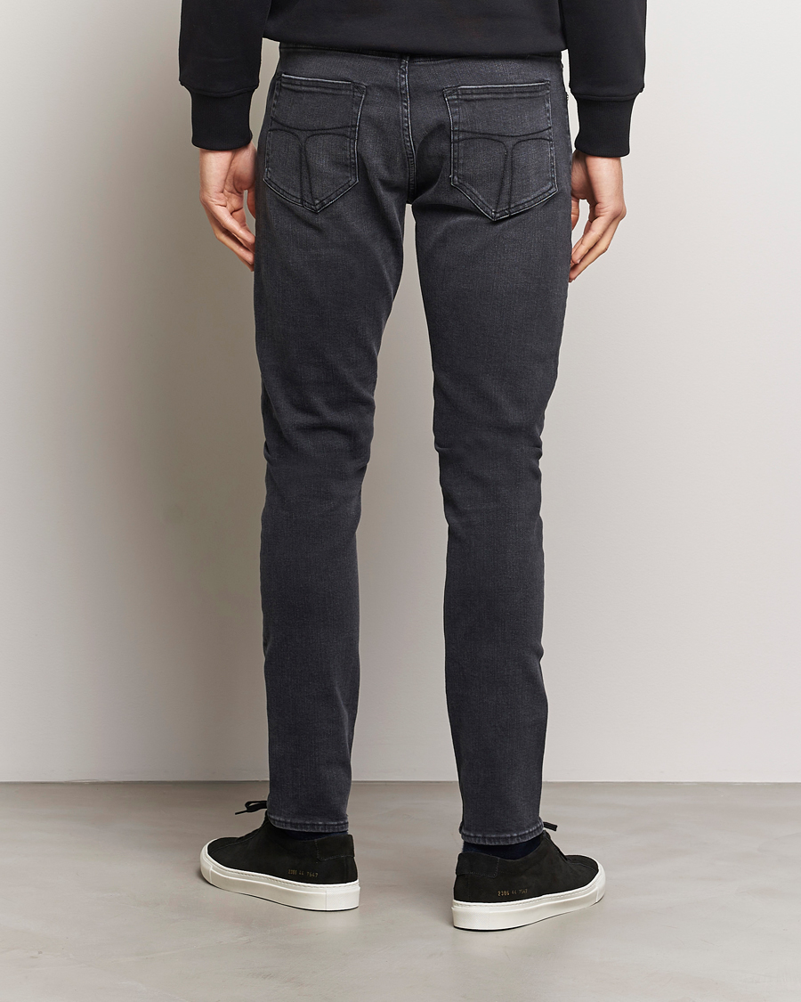 Uomini | Jeans | Tiger of Sweden | Pistolero Stretch Cotton Jeans Black