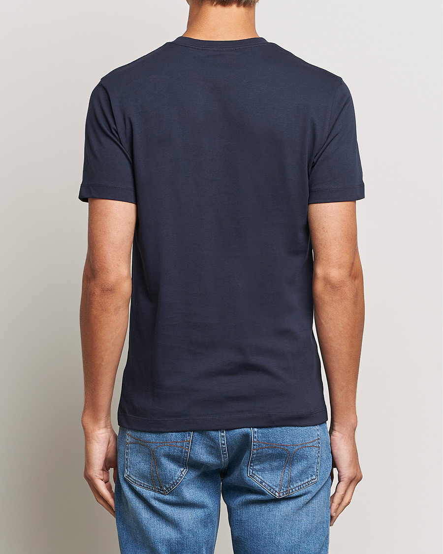 Uomini | T-shirt | Tiger of Sweden | Dillan Crew Neck Logo T-Shirt Light Ink