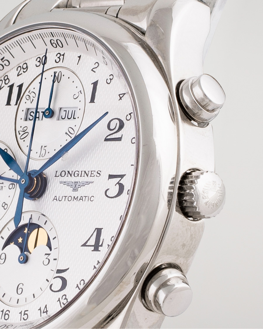 Uomini | Pre-Owned & Vintage Watches | Longines Pre-Owned | Master Collection L2.673.4.03.6 Steel White
