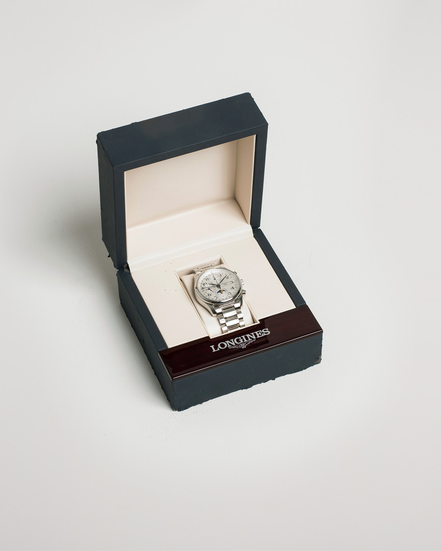 Uomini | Pre-Owned & Vintage Watches | Longines Pre-Owned | Master Collection L2.673.4.03.6 Steel White