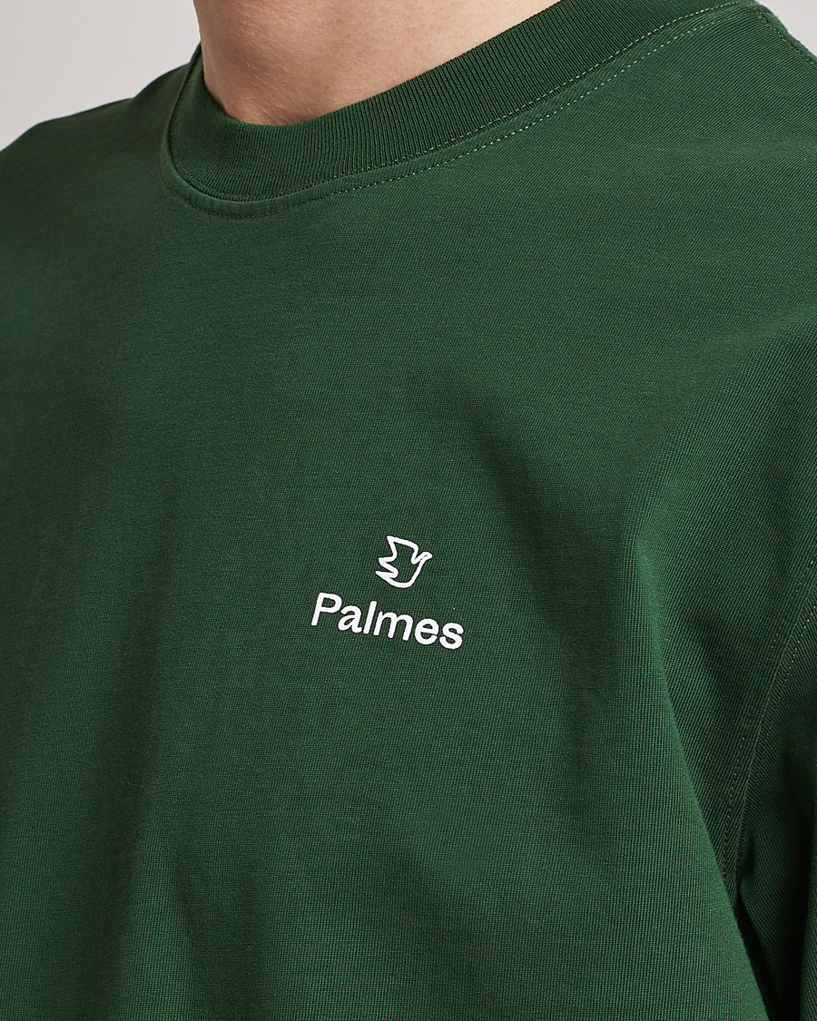Uomini | T-shirt | Palmes | Allan T-Shirt Dark Green