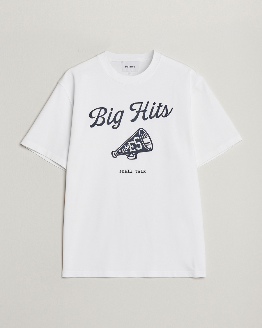 Uomini | T-shirt | Palmes | Big Hits T-Shirt White