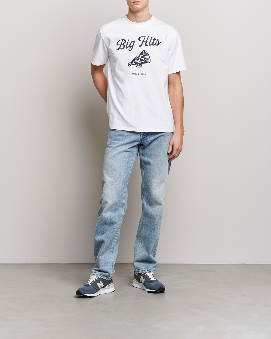 Uomini | T-shirt | Palmes | Big Hits T-Shirt White