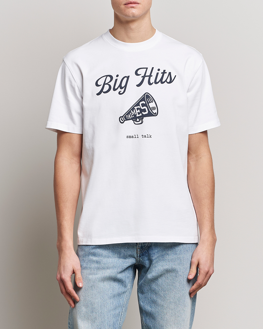 Uomini | T-shirt | Palmes | Big Hits T-Shirt White