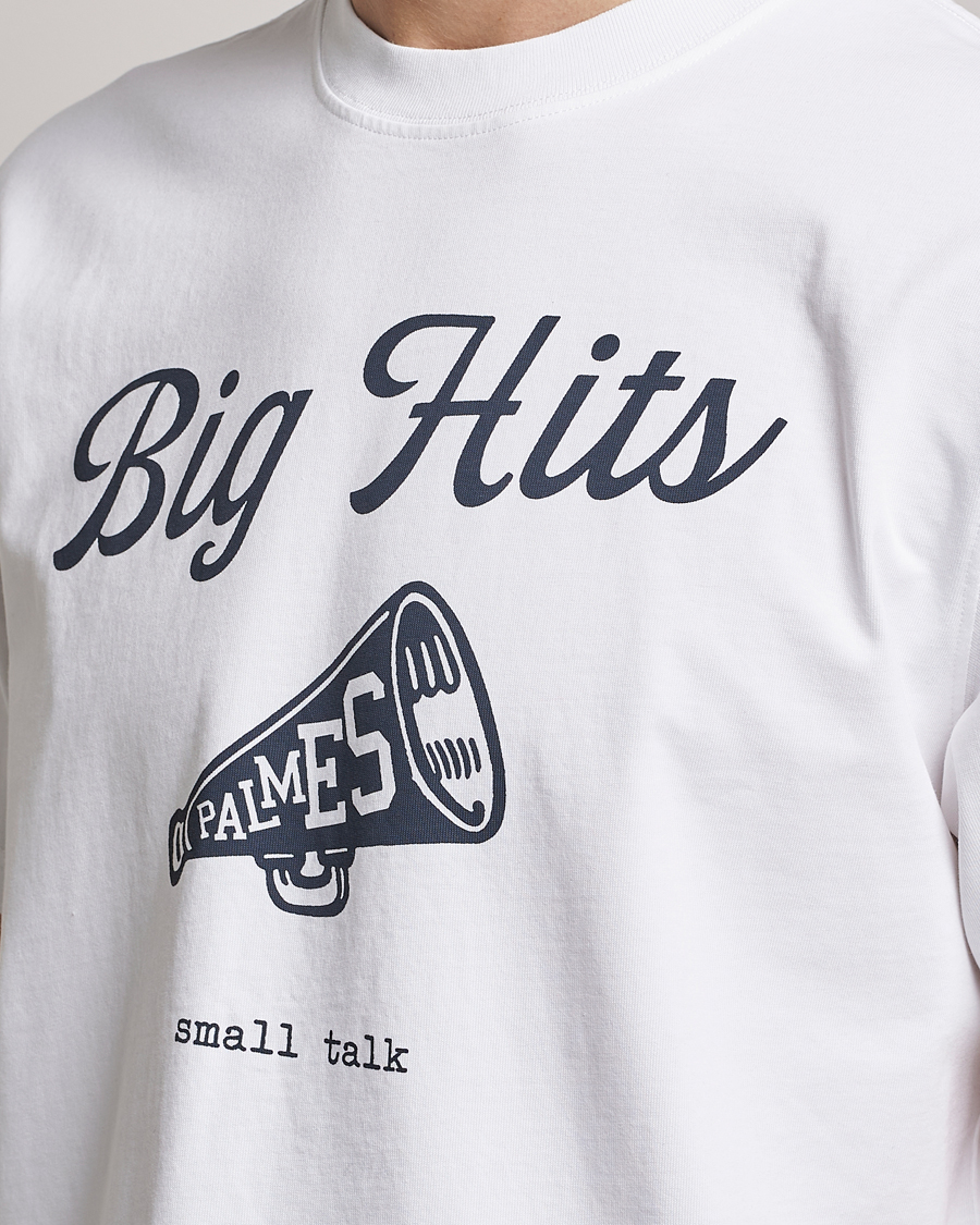 Uomini | T-shirt | Palmes | Big Hits T-Shirt White
