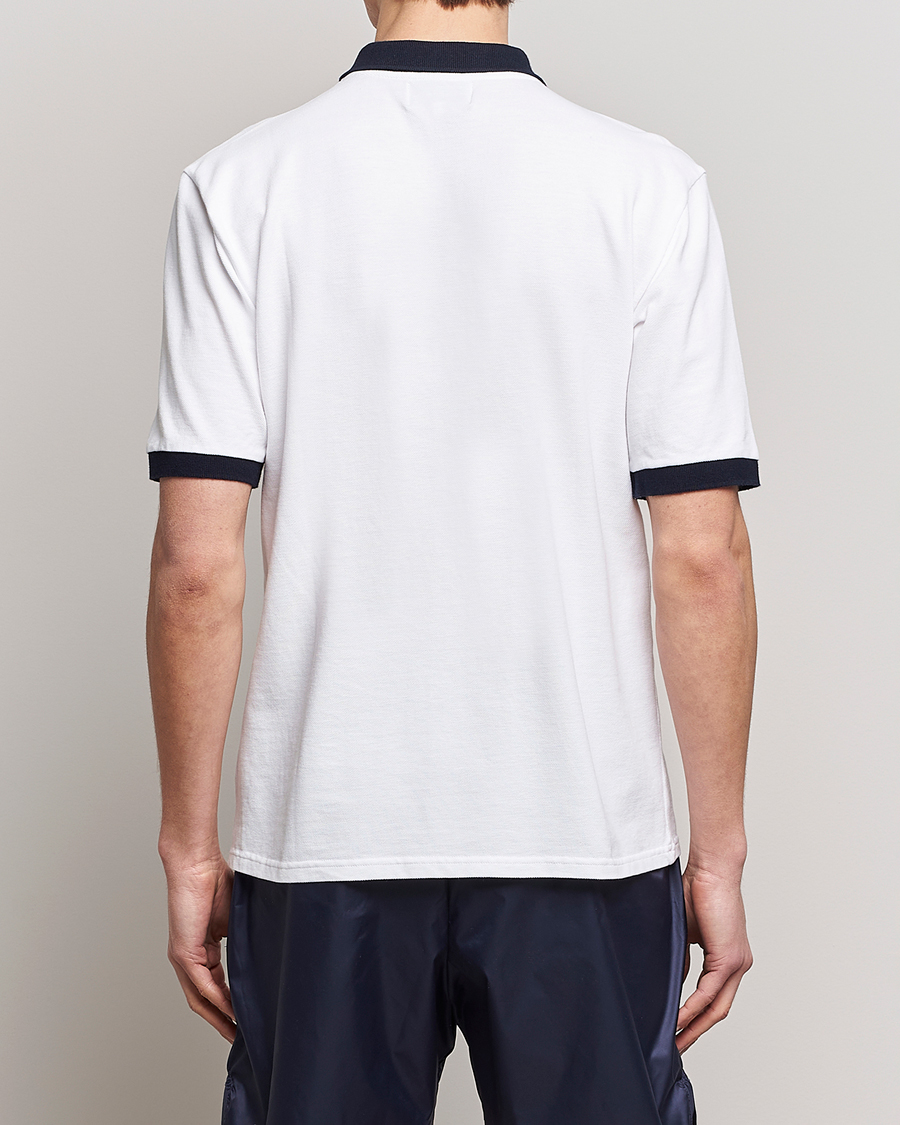 Uomini | Polo | Palmes | Arthur Short Sleeve Polo White