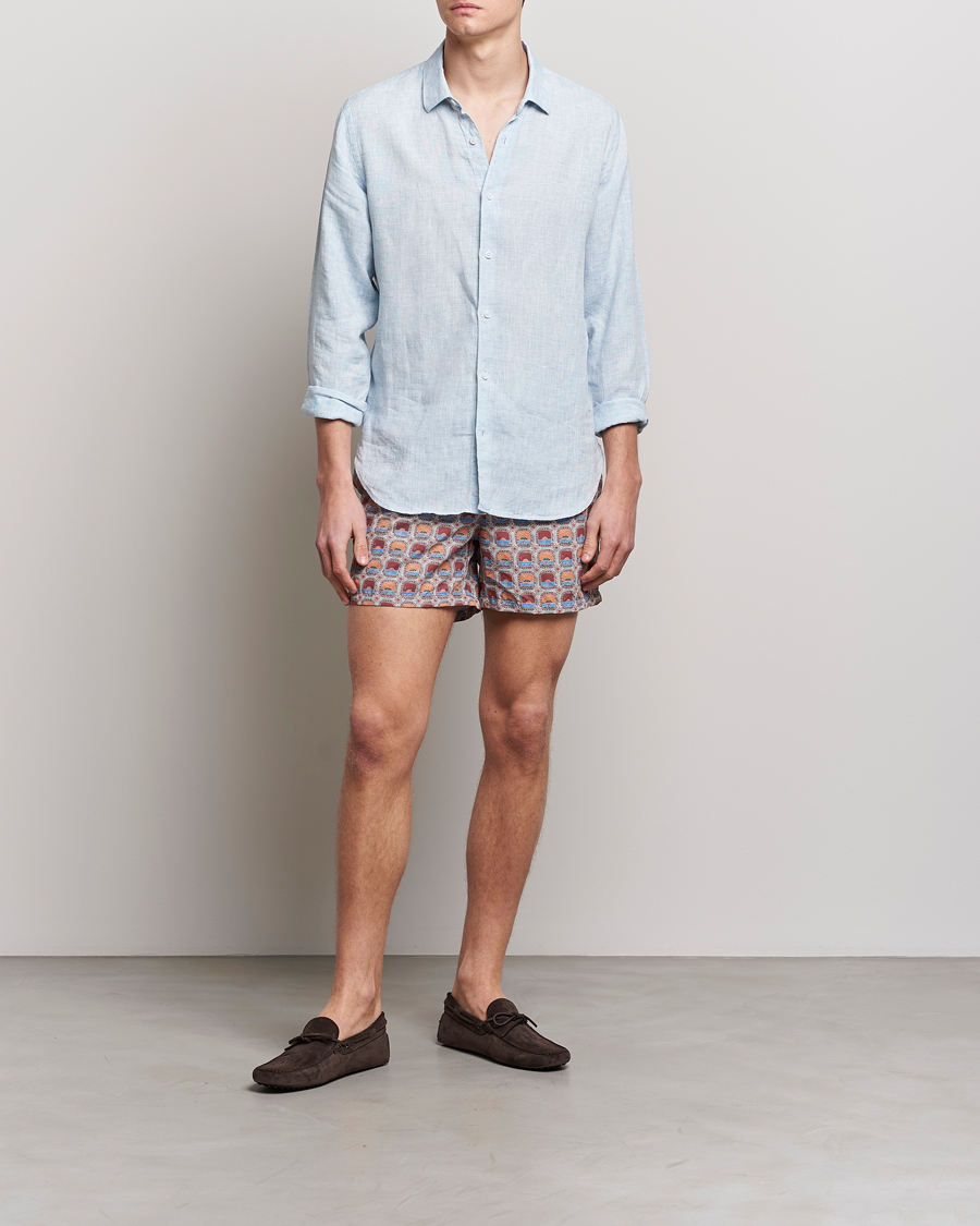 Uomini | Costumi da bagno | Ripa Ripa | Printed Swimshorts Red/Blue