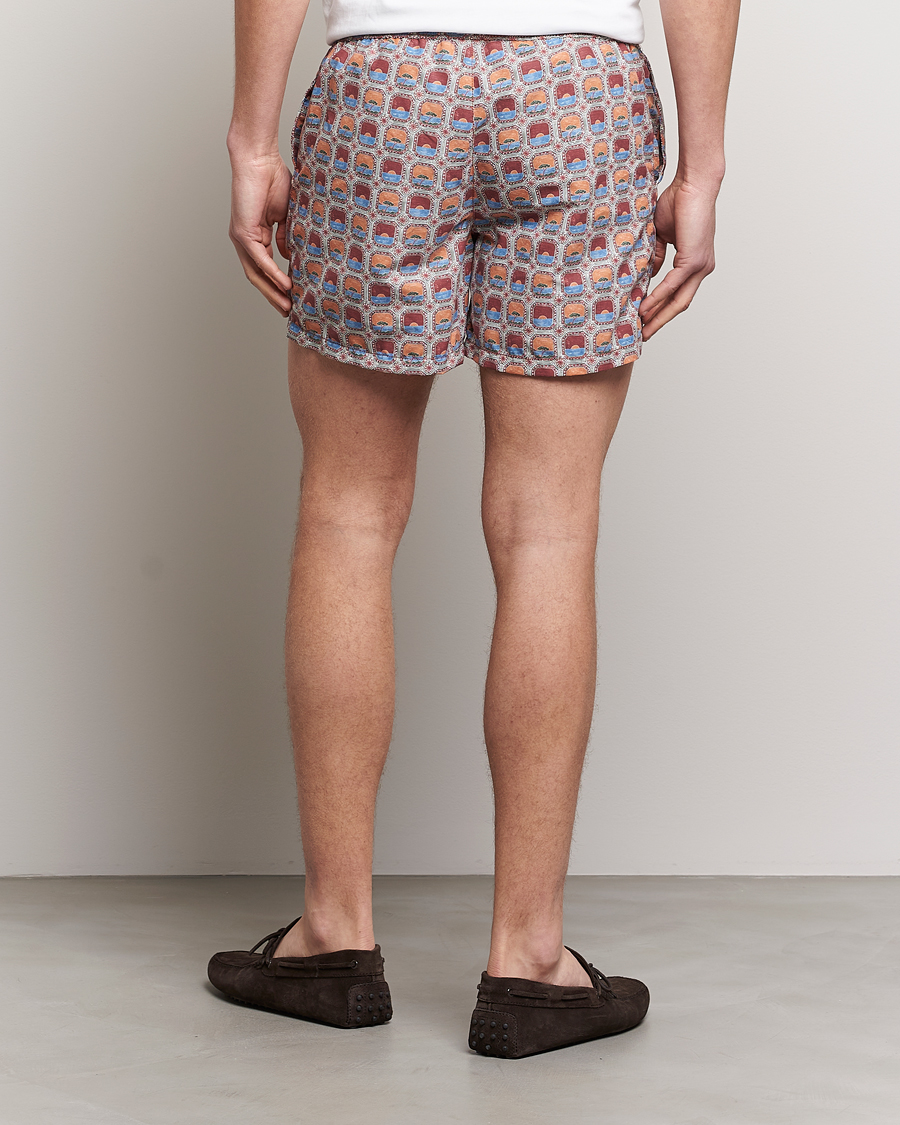 Uomini | Costumi da bagno | Ripa Ripa | Printed Swimshorts Red/Blue
