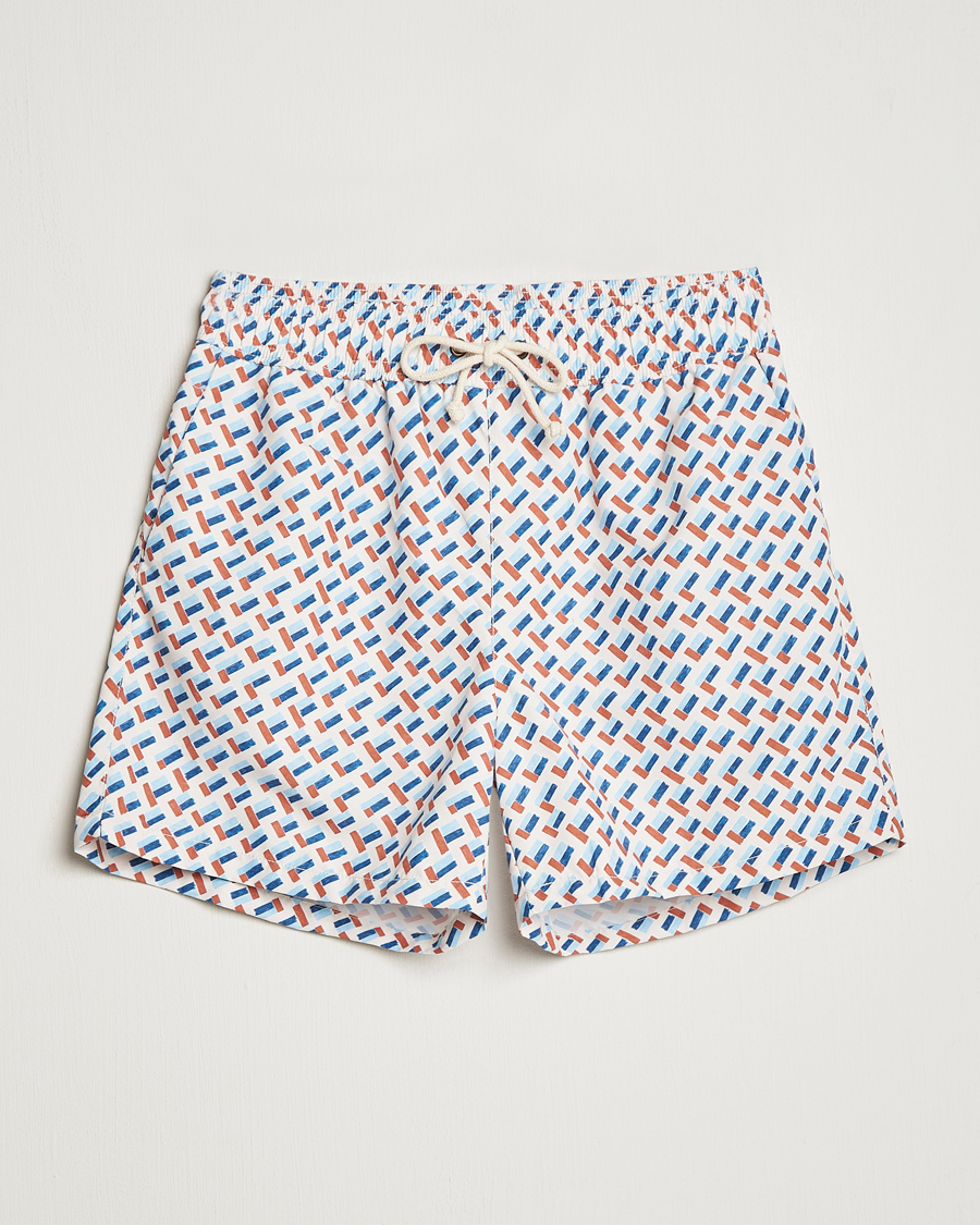 Uomini | Costumi da bagno | Ripa Ripa | Printed Swimshorts Off White