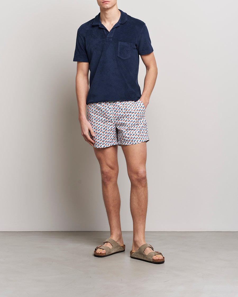 Uomini | Costumi da bagno | Ripa Ripa | Printed Swimshorts Off White