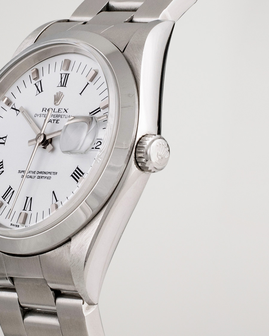Uomini | Pre-Owned & Vintage Watches | Rolex Pre-Owned | Date 15200 Oyster Perpetual Steel White