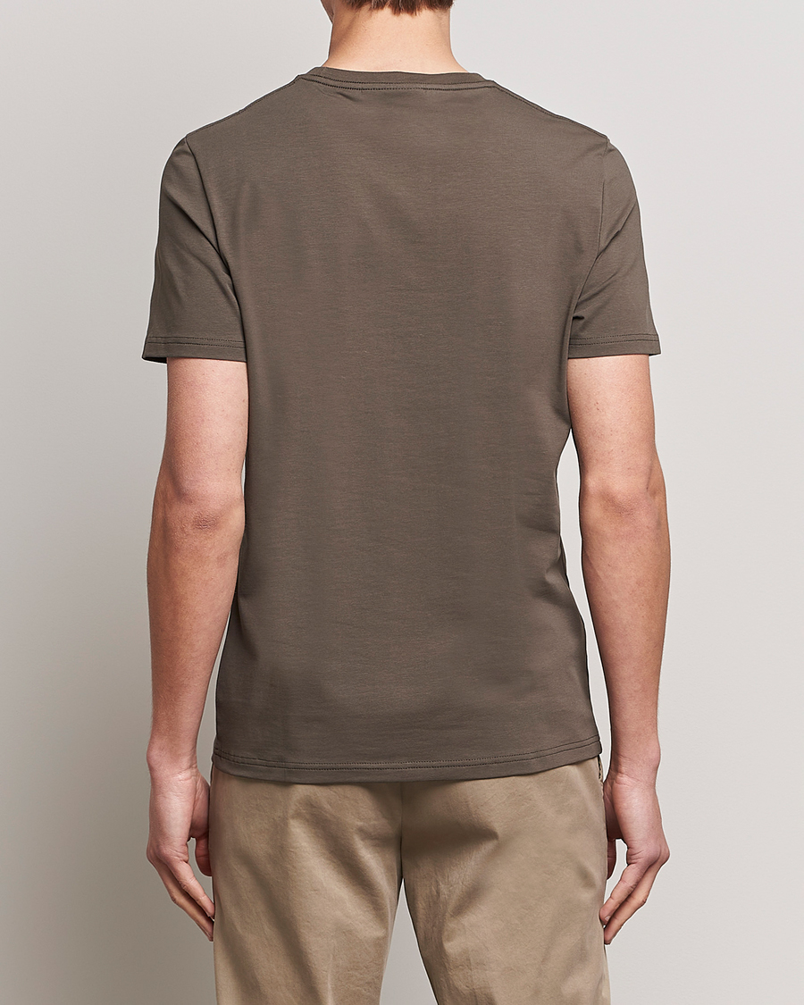 Uomini | T-shirt | Morris | James Cotton T-Shirt Brown