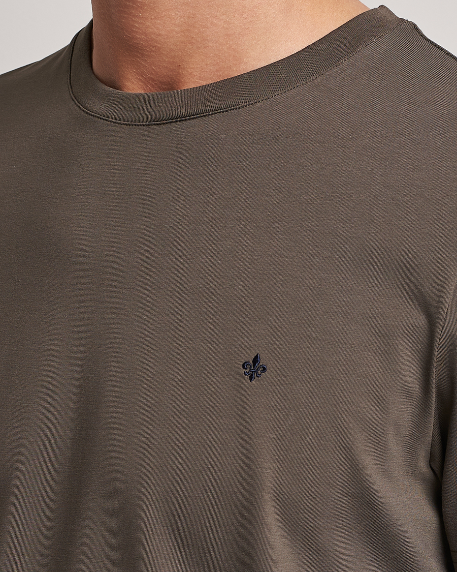 Uomini | T-shirt | Morris | James Cotton T-Shirt Brown