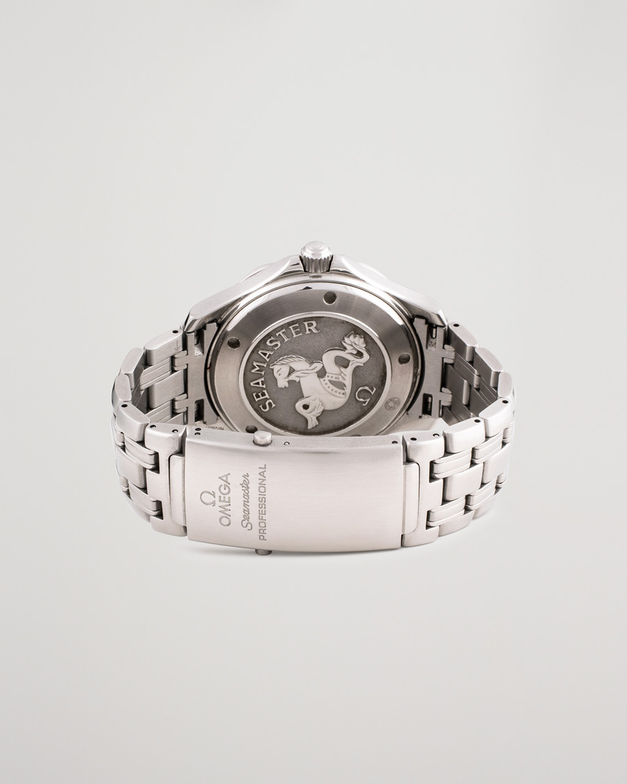 Uomini | Pre-Owned & Vintage Watches | Omega Pre-Owned | Seamaster Diver 300M 22218000 Steel Blue