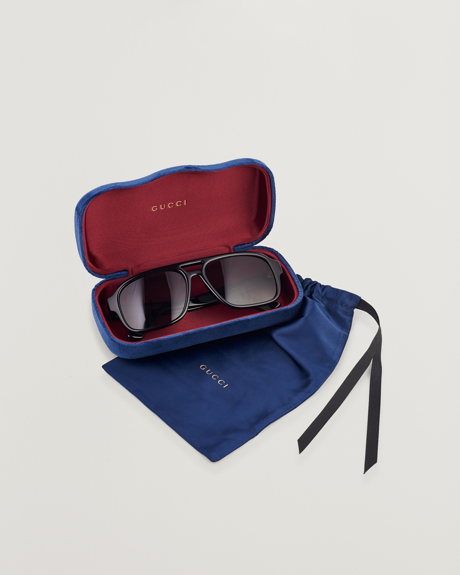 Uomini | Occhiali da sole | Gucci | GG1342S Sunglasses Black Smoke
