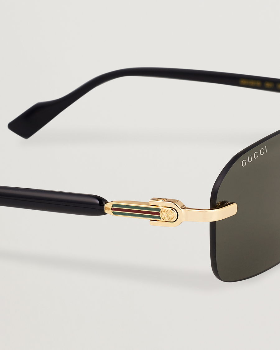 Uomini | Occhiali da sole | Gucci | GG1221S Sunglasses Gold/Black
