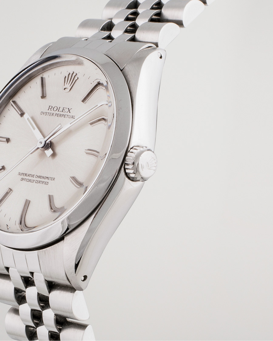 Uomini | Pre-Owned & Vintage Watches | Rolex Pre-Owned | Oyster Perpetual 1002 Steel Silver