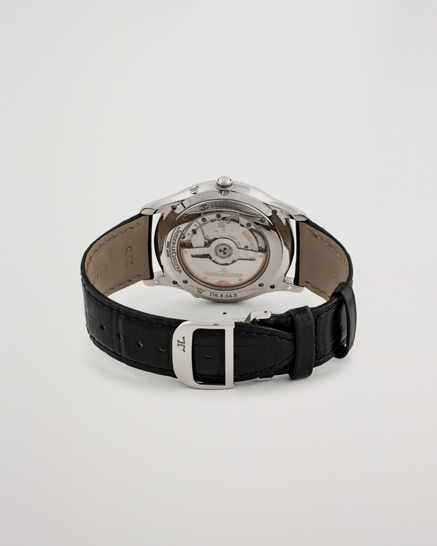 Uomini | Pre-Owned & Vintage Watches | Jaeger-LeCoultre Pre-Owned | Master Ultra Thin Moon39 176.8.64S Steel Silver