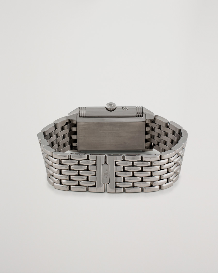 Uomini | Pre-Owned & Vintage Watches | Jaeger-LeCoultre Pre-Owned | Reverso Duoface 270.8.54 Steel Silver Black