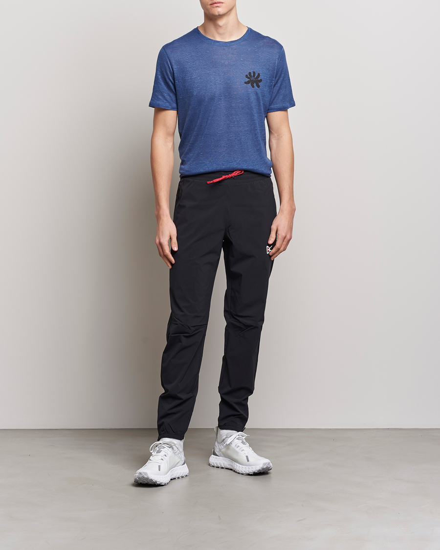 Uomini | T-shirt | District Vision | Suhka Hemp Short Sleeve T-Shirt Ocean Blue