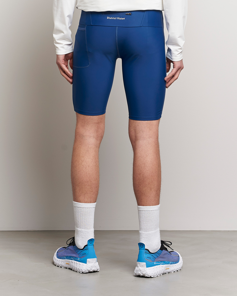 Uomini | Pantaloncini | District Vision | TomTom Half Tights Ocean Blue