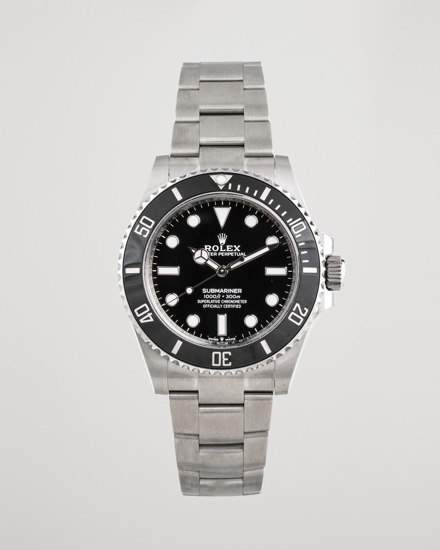 Uomini | Pre-Owned & Vintage Watches | Rolex Pre-Owned | Submariner 124060 Oyster Perpetual Steel Black