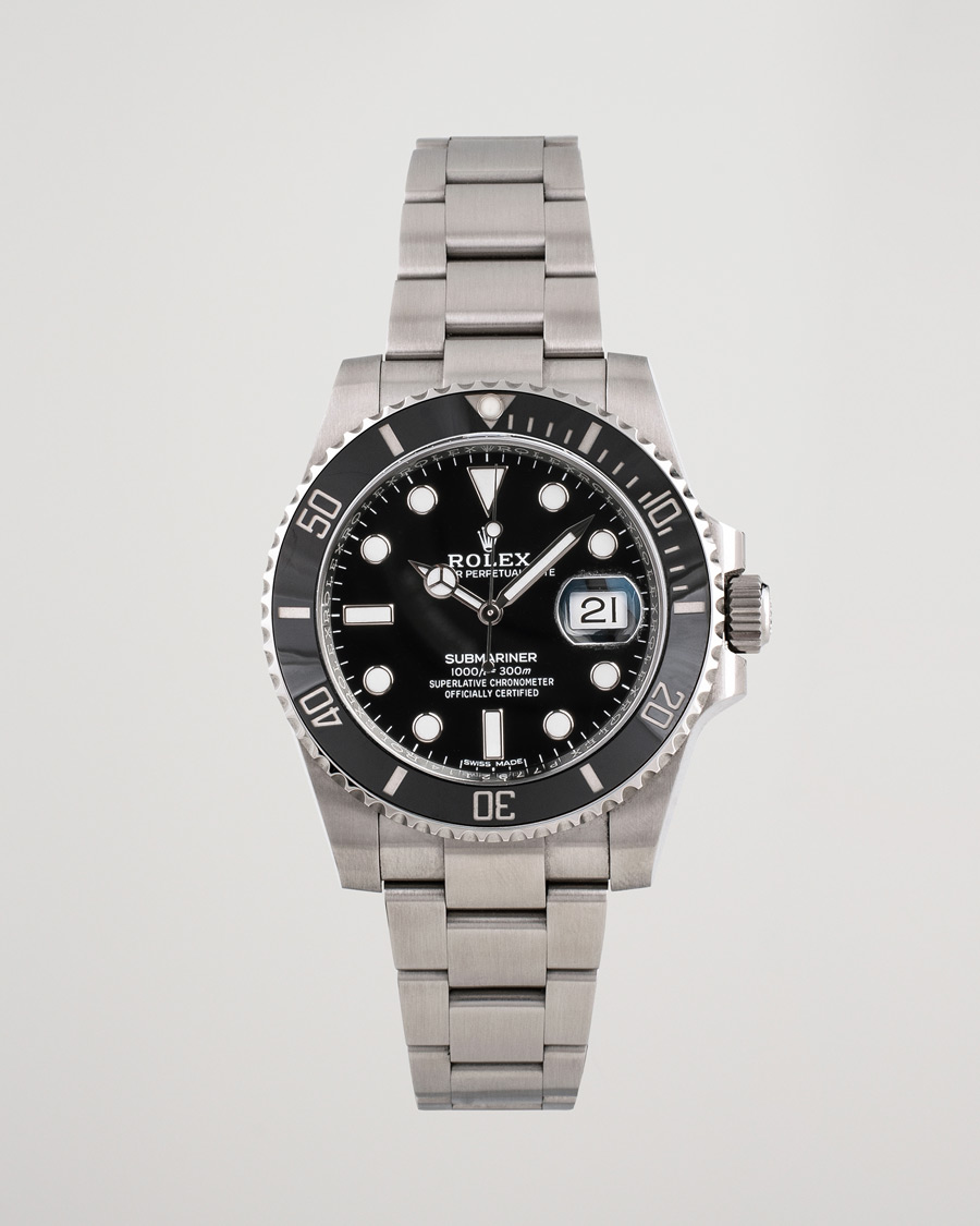 Uomini | Pre-Owned & Vintage Watches | Rolex Pre-Owned | Submariner 116610LN Oyster Perpetual Steel Black Steel Black