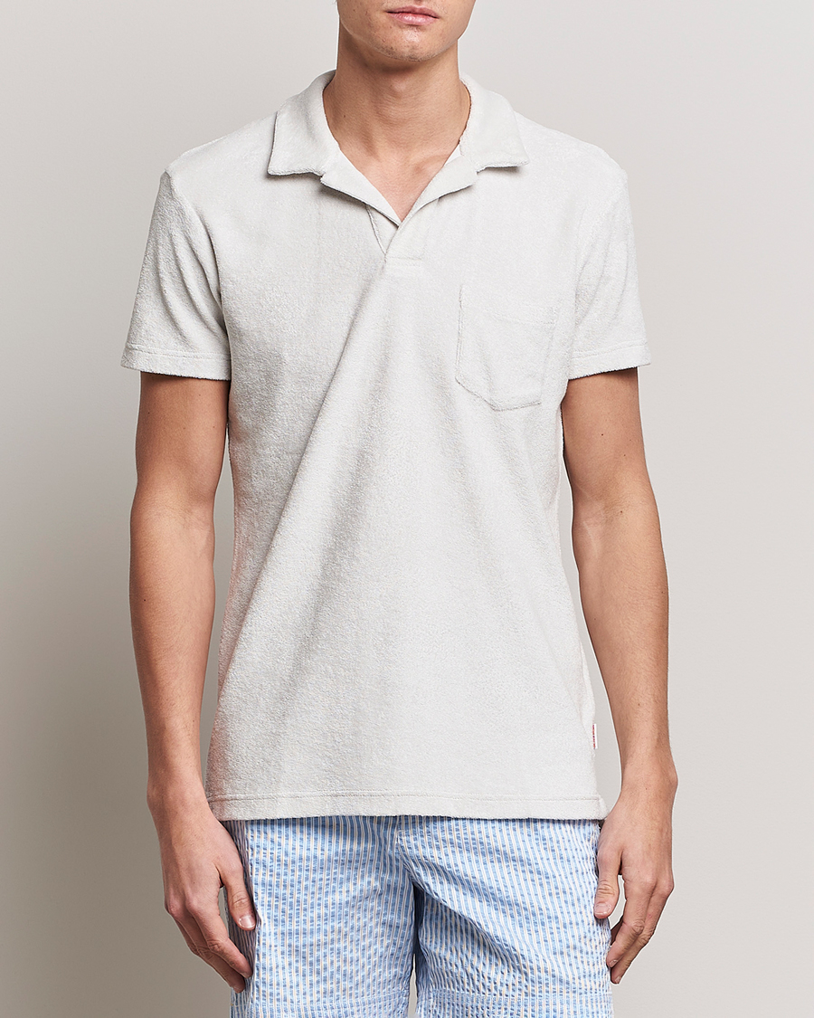 Uomini | Polo | Orlebar Brown | Terry Polo Cinder